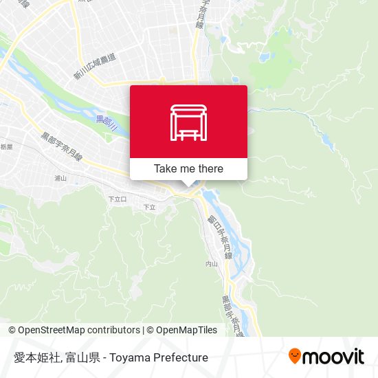 愛本姫社 map