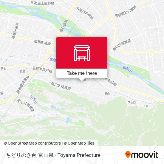 ちどりのき台 map