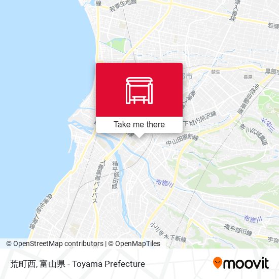 荒町西 map