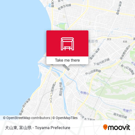 犬山東 map
