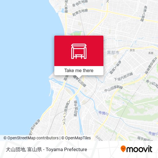 犬山団地 map