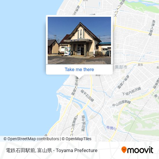 電鉄石田駅前 map