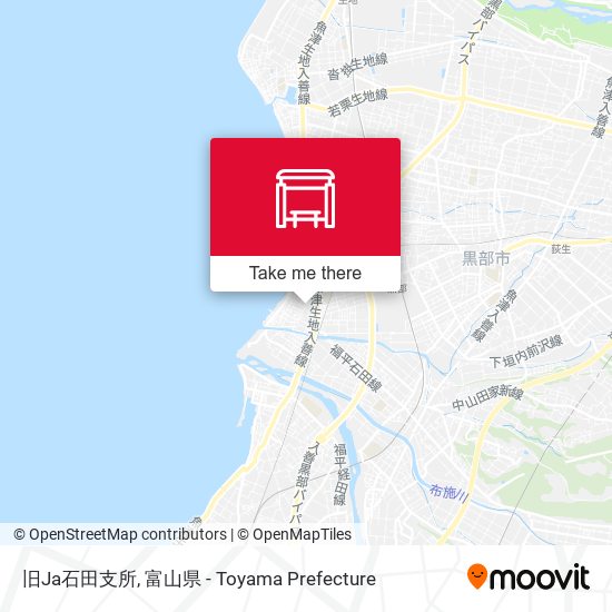 旧Ja石田支所 map