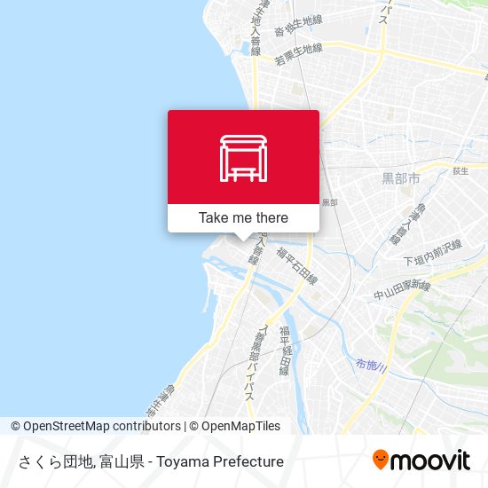 さくら団地 map
