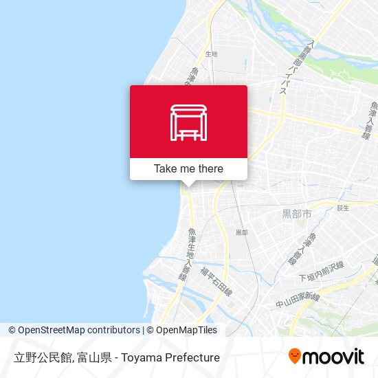立野公民館 map