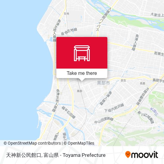 天神新公民館口 map