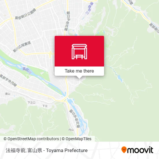 法福寺前 map