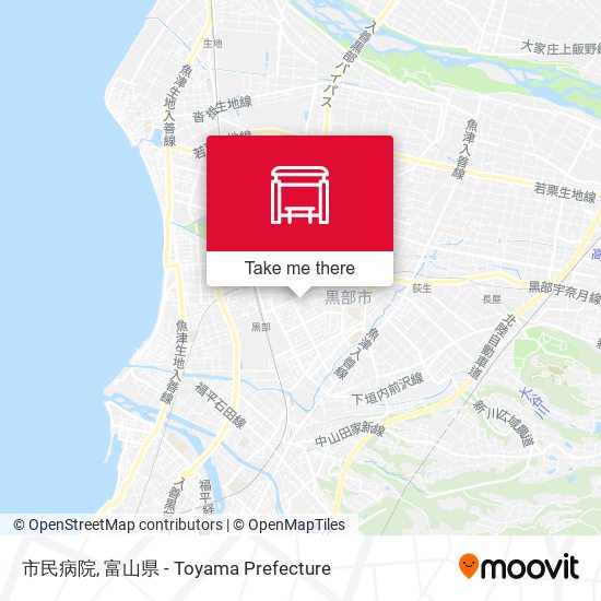 市民病院 map