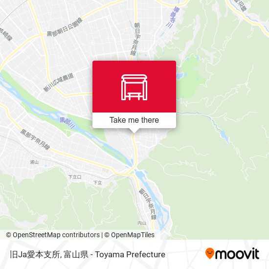 旧Ja愛本支所 map
