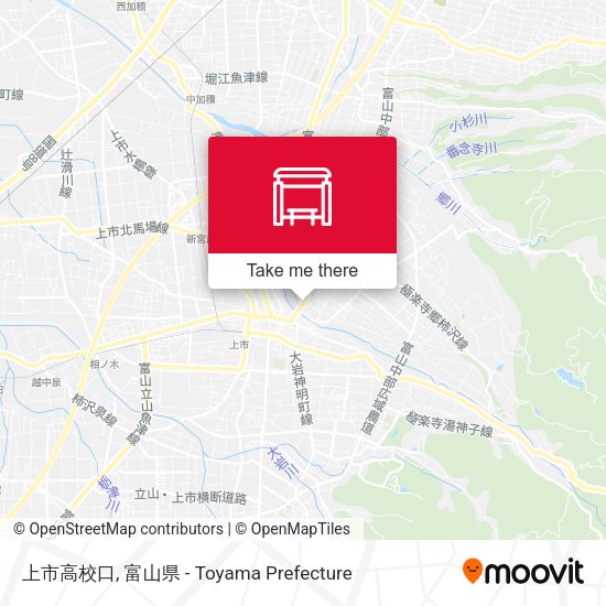 上市高校口 map