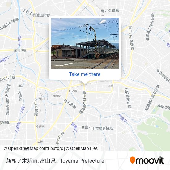 新相ノ木駅前 map