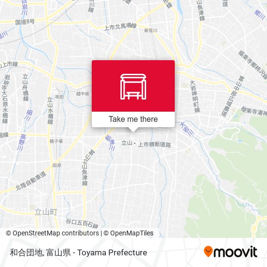 和合団地 map