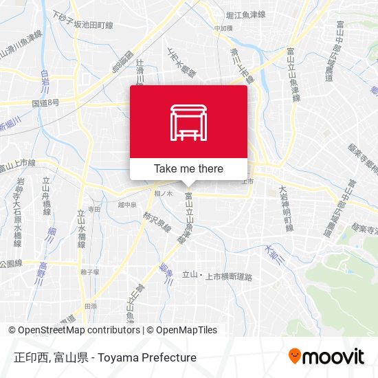 正印西 map