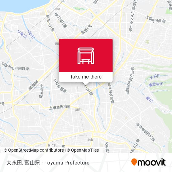 大永田 map