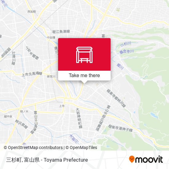 三杉町 map