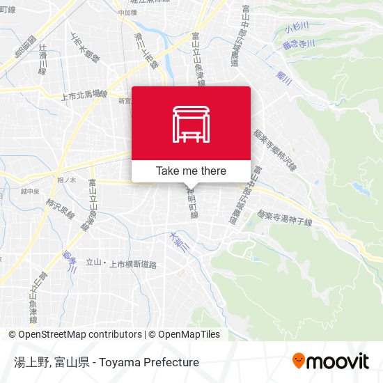 湯上野 map