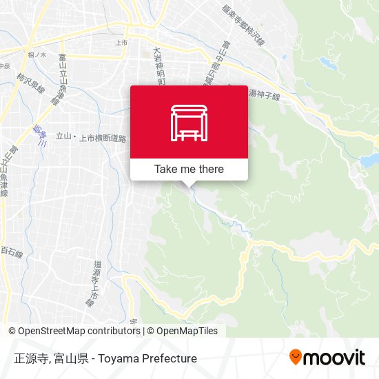 正源寺 map