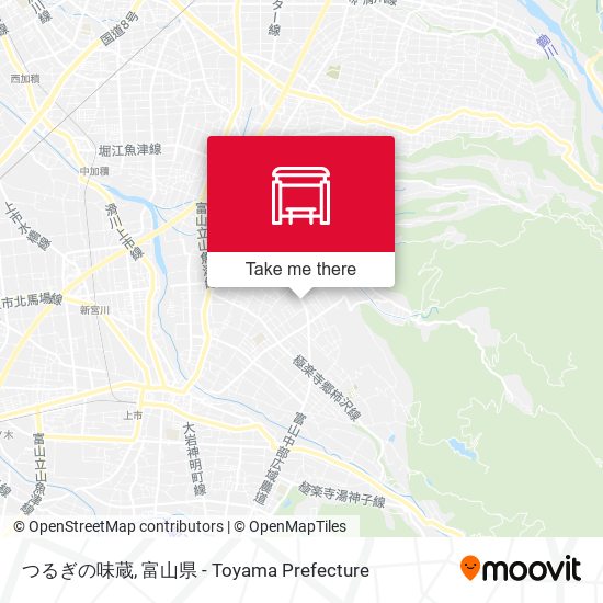 つるぎの味蔵 map