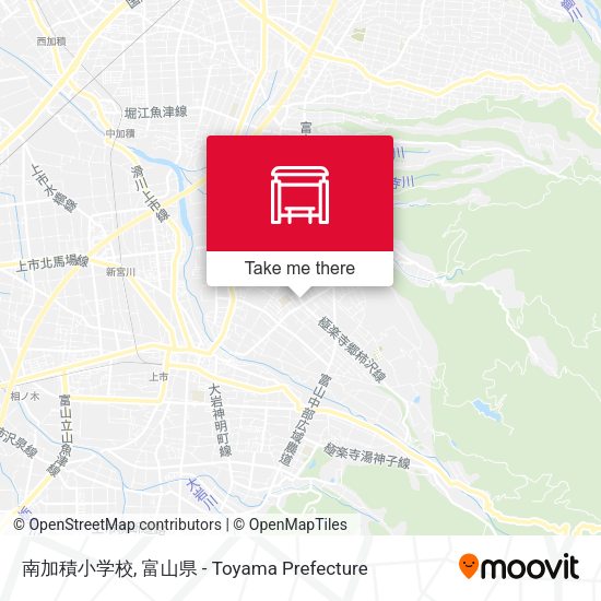 南加積小学校 map