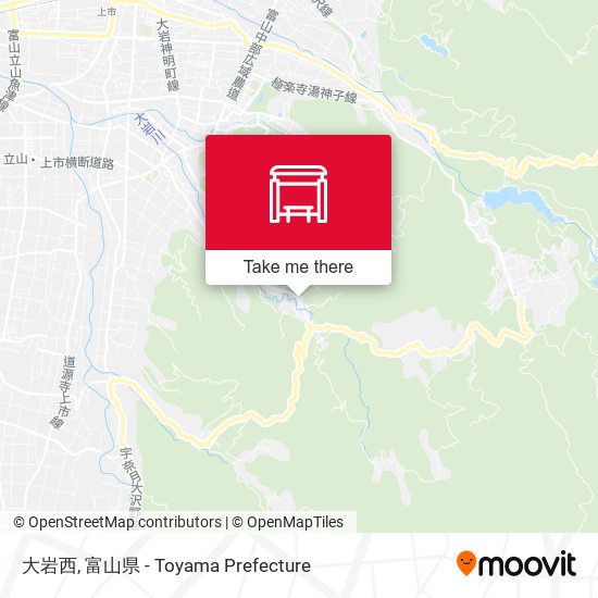 大岩西 map