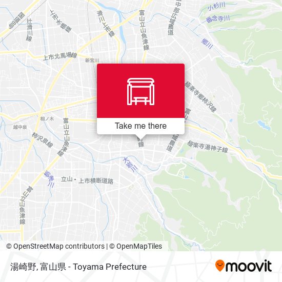湯崎野 map