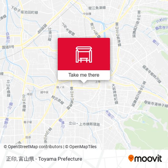 正印 map