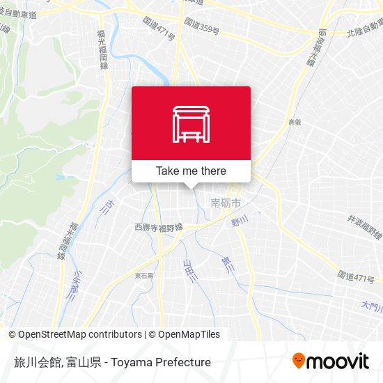 旅川会館 map