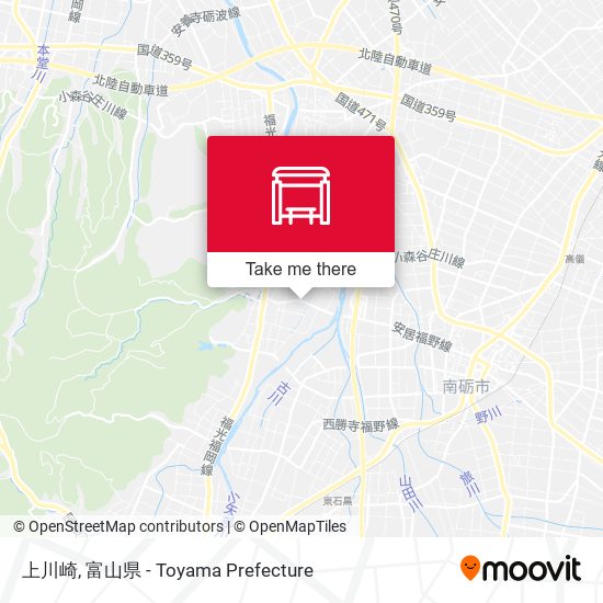 上川崎 map
