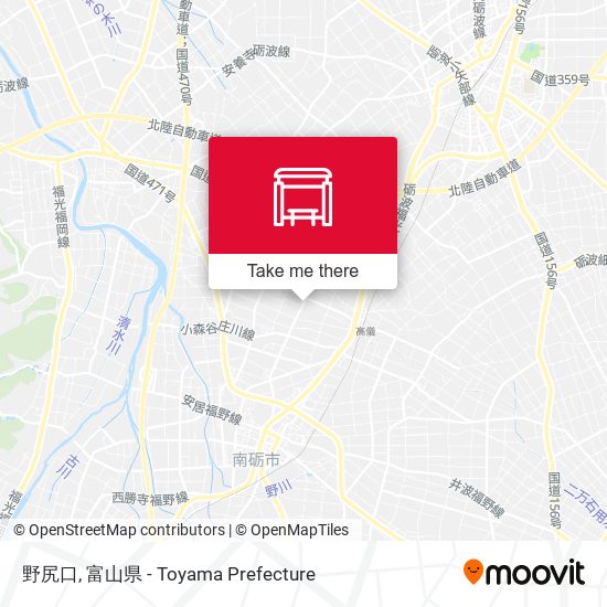 野尻口 map