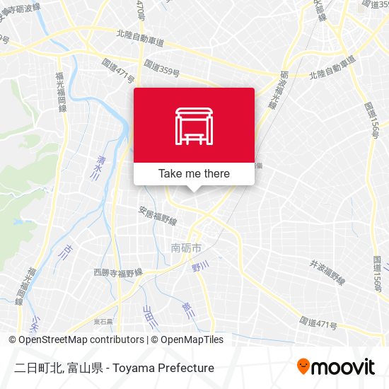 二日町北 map