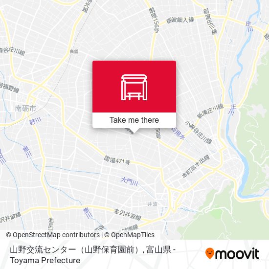 山野交流センター（山野保育園前） map