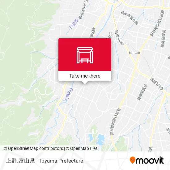 上野 map
