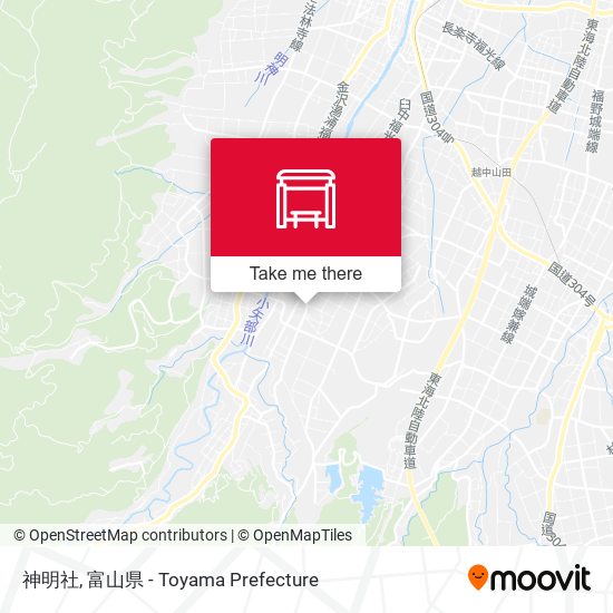 神明社 map