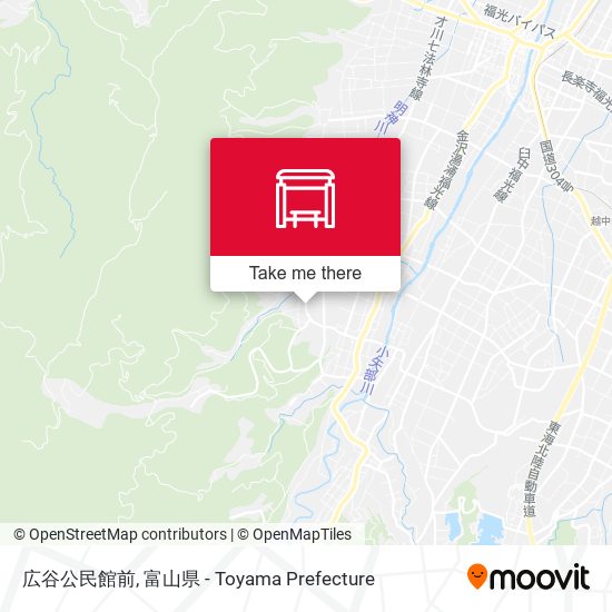 広谷公民館前 map