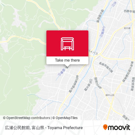 広瀬公民館前 map