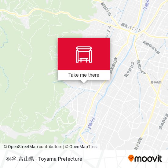 祖谷 map