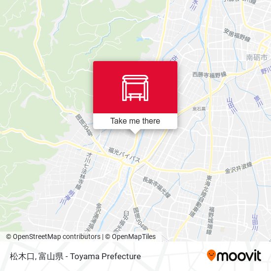 松木口 map