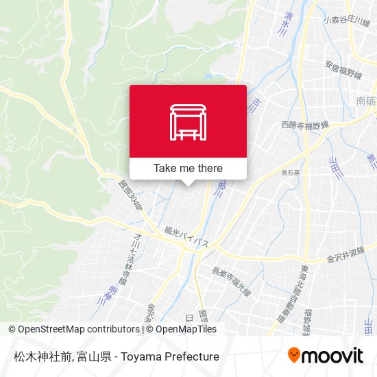 松木神社前 map
