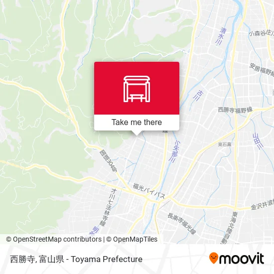 西勝寺 map