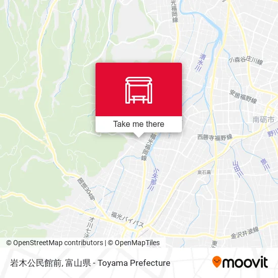 岩木公民館前 map
