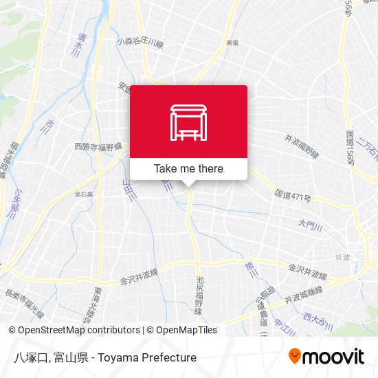 八塚口 map