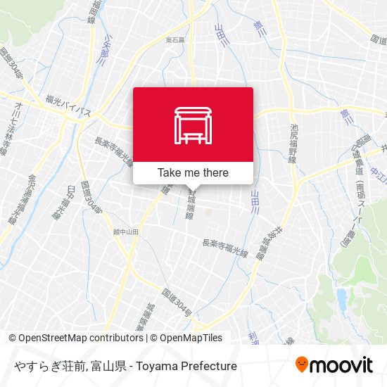 やすらぎ荘前 map