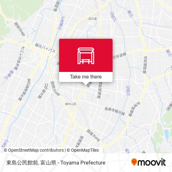 東島公民館前 map
