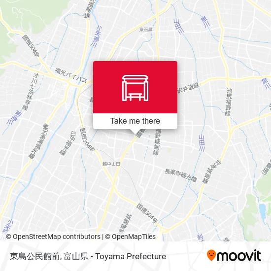 東島公民館前 map