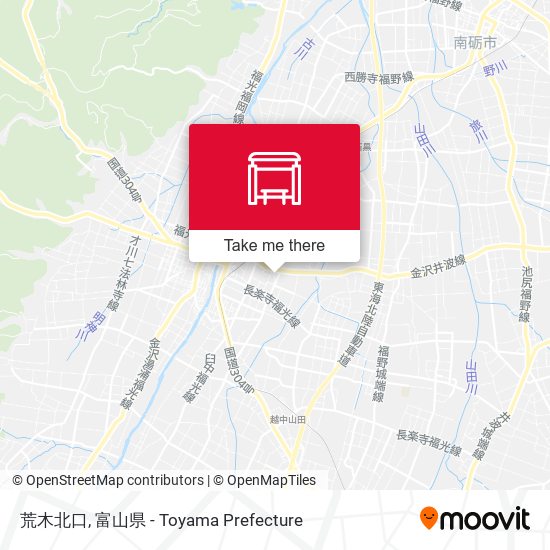荒木北口 map