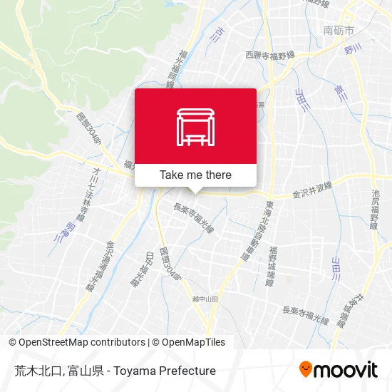 荒木北口 map