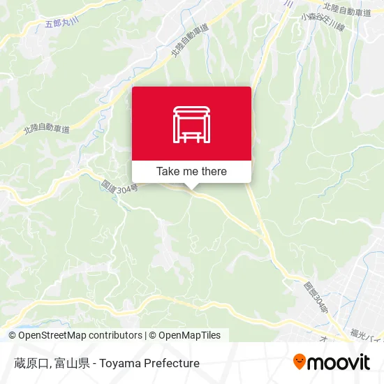 蔵原口 map