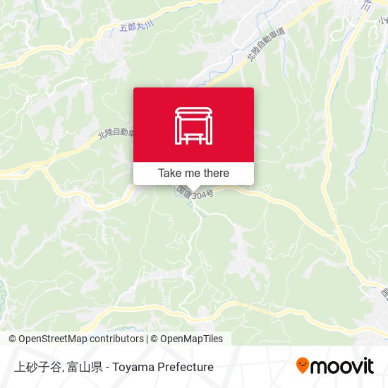 上砂子谷 map