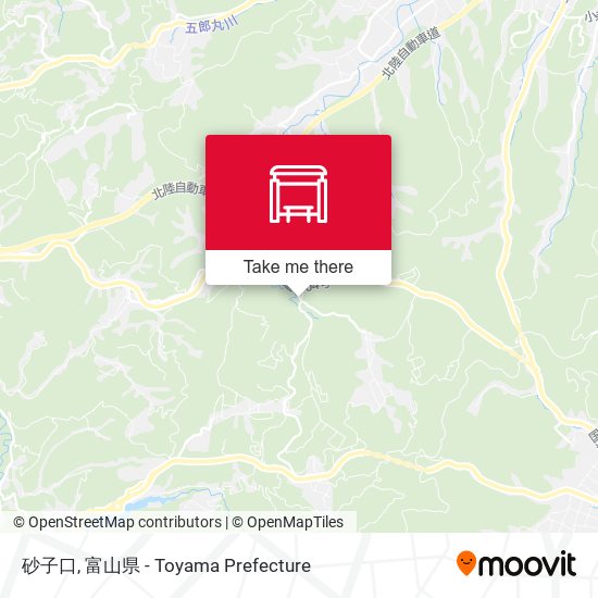 砂子口 map
