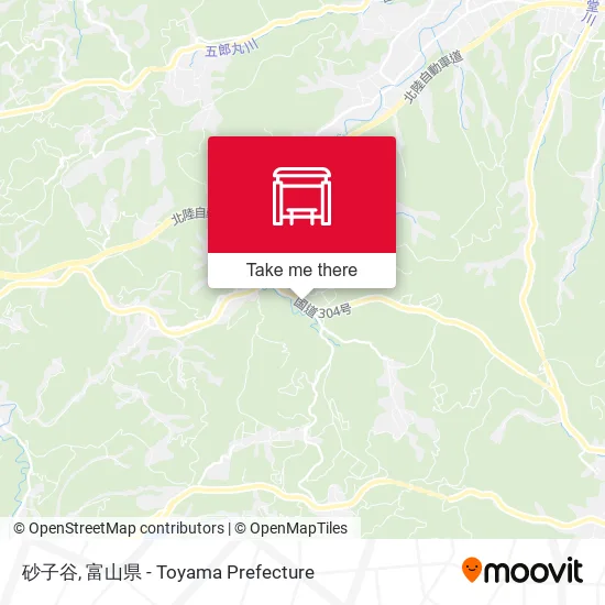 砂子谷 map